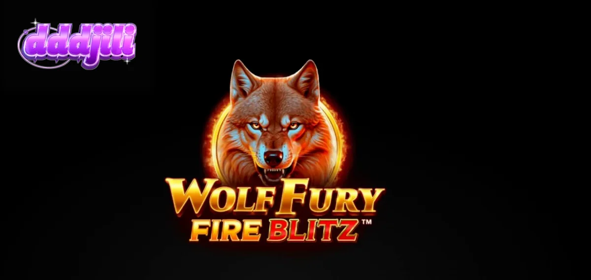 Wolf Fury Fire Blitz slot game interface